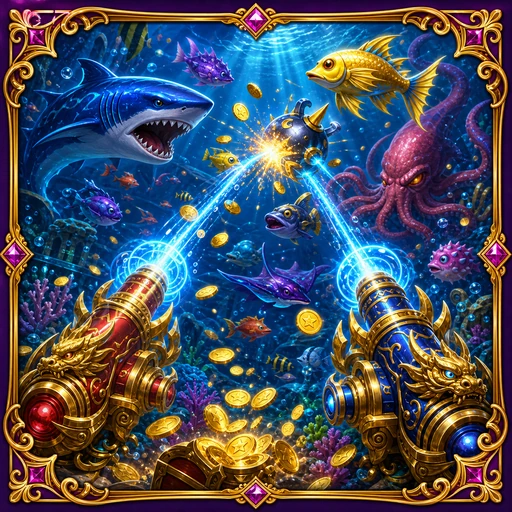 Fishing War game title artwork