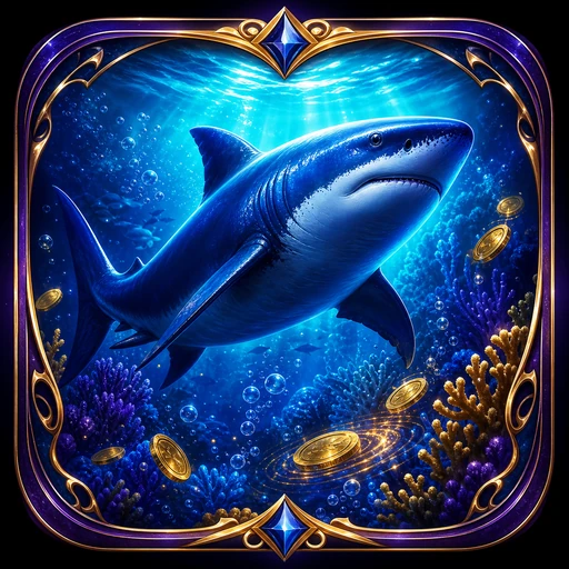 Great Blue Jackpot game title artwork